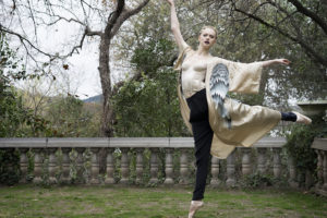 ballet themed fashion shoot