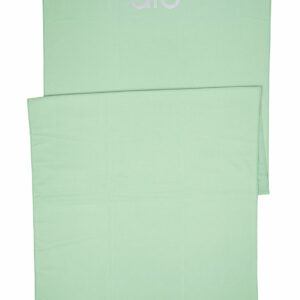 Grounded No-Slip Towel in Honeydew by Alo Yoga - International Design Forum