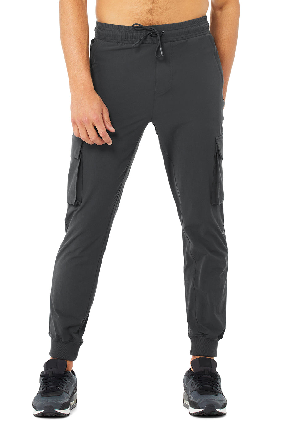 Cargo Division Field Pants in Anthracite by Alo Yoga