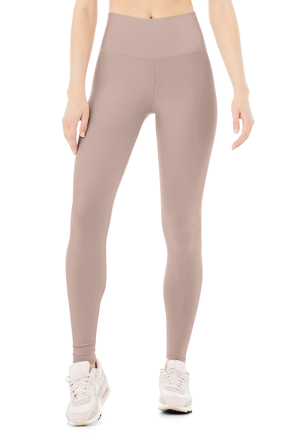 Airlift high-rise leggings in pink - Alo Yoga