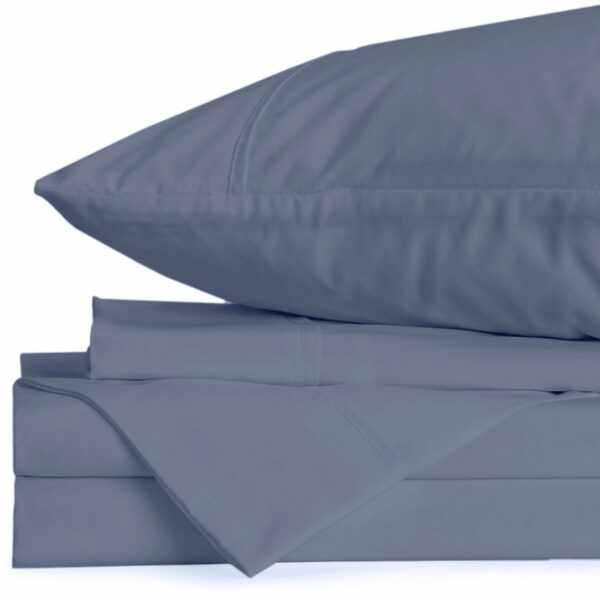 Jennifer Adams Inc | Eternal 4 Piece Microfiber Sheet Set (Deep Pacific)