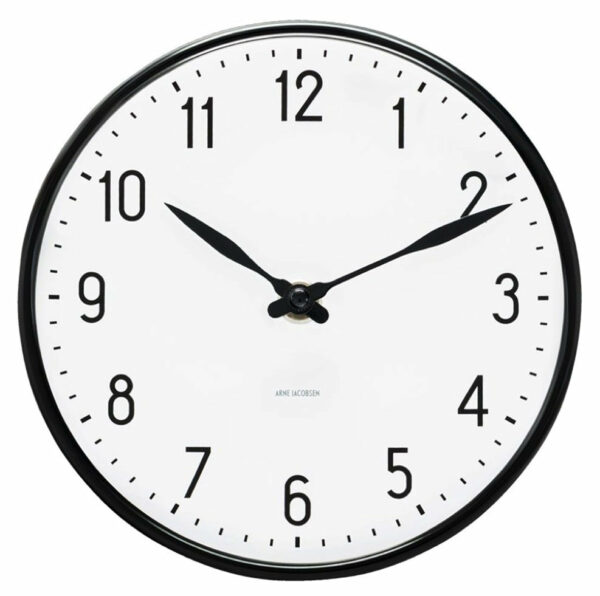 Arne Jacobsen Clocks | Station Wall Clock - 8.3"Ø